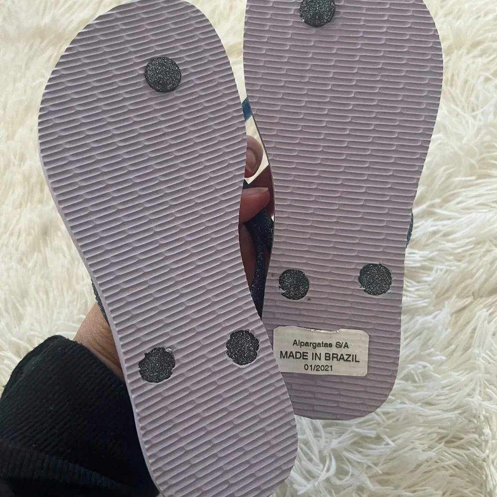 Havainas - frozen - big kids - size 2Y - NWT